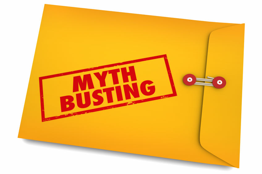 Myth Busting Facts Find Truth Reality Envelope 3d Illustration