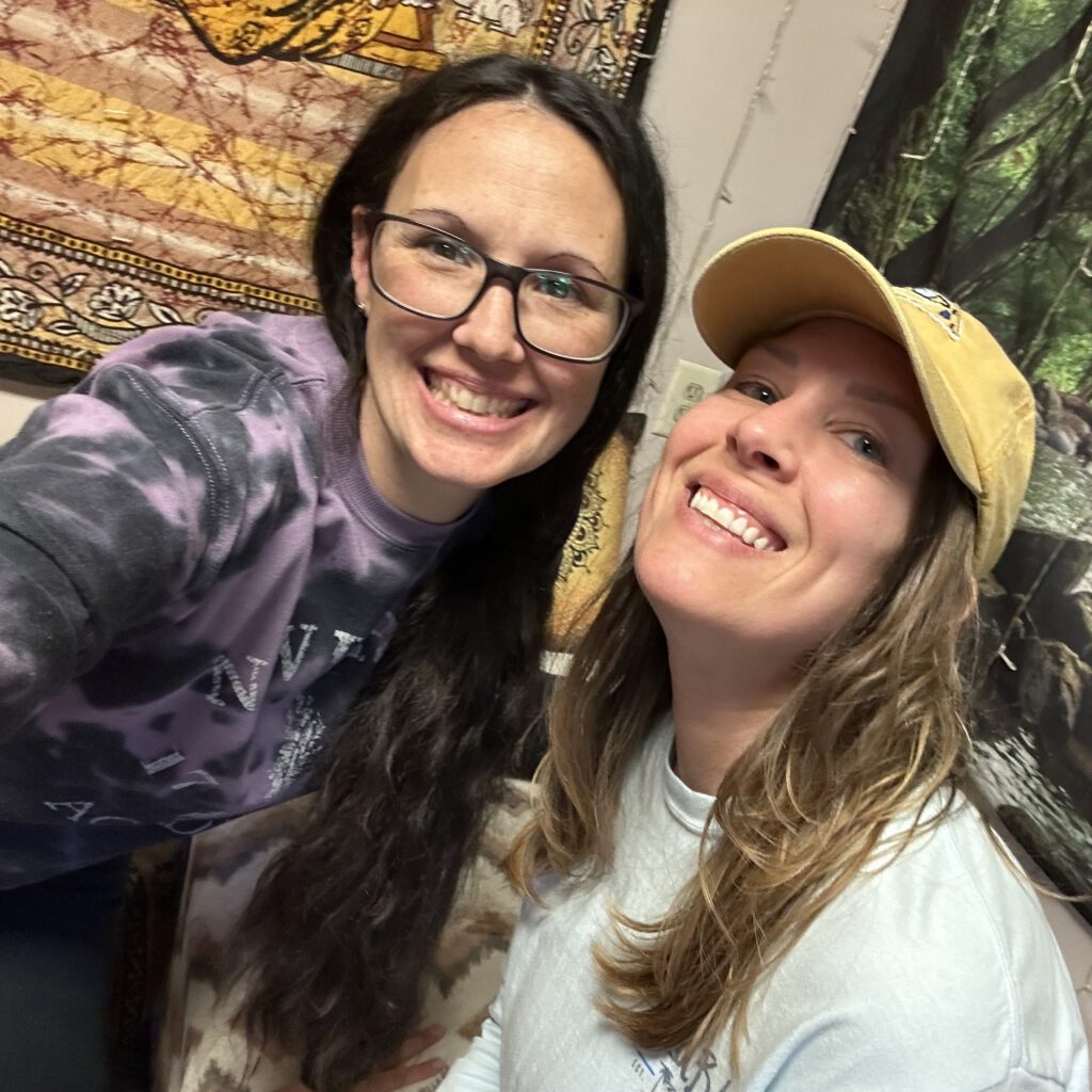 Diana & her partner smiling at Thee Holistic Maven
